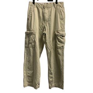 Levi’s Cargo Pants Mens 34x30 Beige Loose Straight Utility Skate Workwear VTG